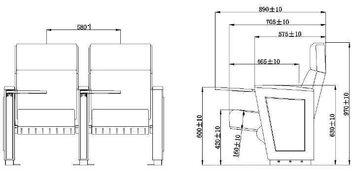 Church Conference Lecture Hall School Classroom Theater Cinema Auditorium Chair