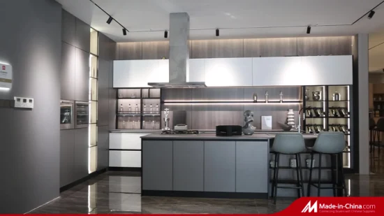 Gabinete de cocina al aire libre de aluminio del acero inoxidable 304 del metal modular del diseño moderno del PA para la barbacoa del jardín de la casa