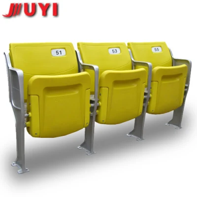 Sillas de asientos plegables de plástico moldeado por soplado para la sala de conferencias del salón del teatro de la iglesia del estadio